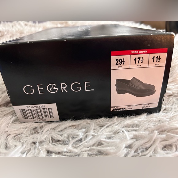 Boy’s Formal Shoes, George, Size 11.5 NWT - Picture 6 of 6